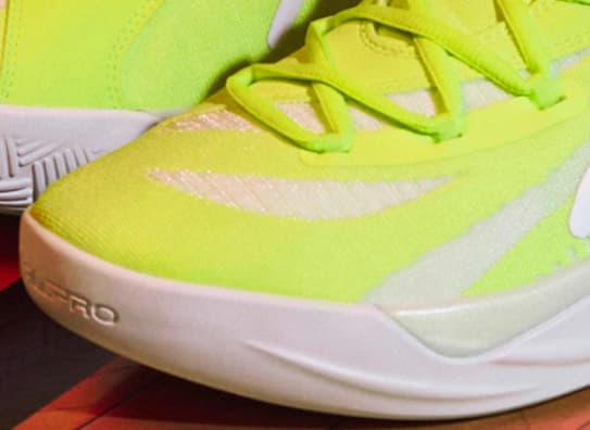 All Pro NITRO Basketball Shoes Lime Squeeze PUMA White PUMA